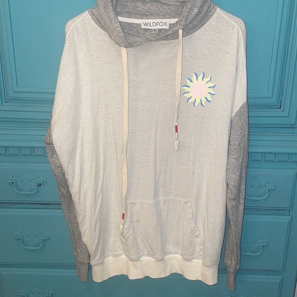 Wildfox Sunshine  Hoodie - size small - EUC - worn once